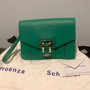 Proenza Hava Clutch in Aloe (NWT - AUTHENTIC)